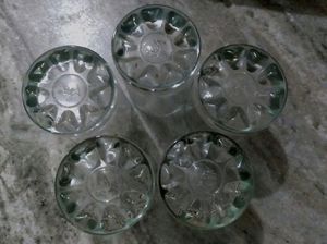 Set Of 5 Glass
