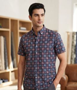 Men's Printed Short Sleeve Shirt