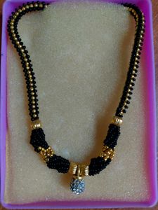 (Mangalsutra)Beaded Necklace with Pendant
