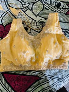 Golden 🌟Designer Embroidered Blouse