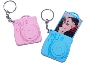 Mini Polaroid Camera Keychain – Bubblegum Pink