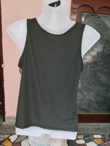 Premium Black Plus Size Highly Stretchable Camisol