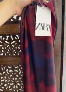 Zara New Limited Editon Tie&amp;dye MIDI Dress
