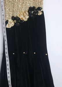 Black And Golden Gown