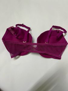 La Senza Padded Purple &amp; Gold Bra (NO LABEL)