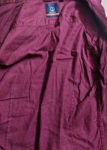 Navy Republic Maroon Shirt