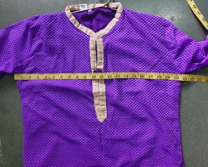 New Purple Textured Kurta 💜
