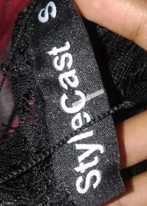 Elegant Black Lace Long Sleeve Top
