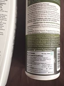 viral palmers shampoo and heat protectant spray