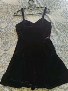 Velvet Mini Dress