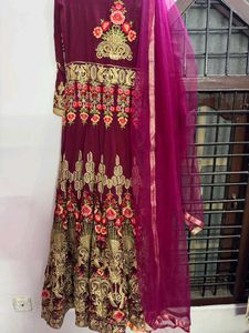 Embroidered Long gown