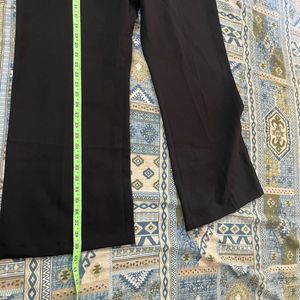 Classic Black Wide Leg formal Trousers