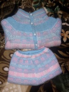 Unisex Baby Woolen Sweater Pyjama