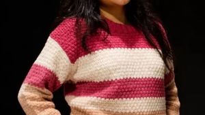 Cozy Striped Knit Sweater