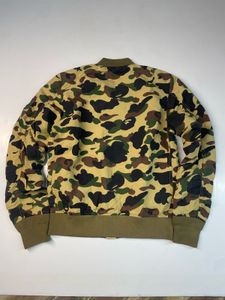 A Bathing Ape Camo Bomber Jacket
