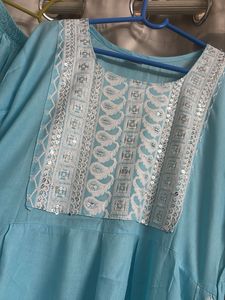 Elegant Blue Kurta Set