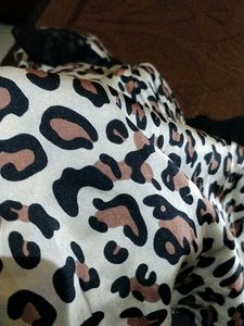Chic Animal Print Top
