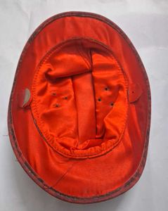 Men Red Plaid Cowboy Hat