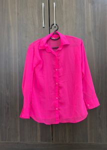 Pink Sheer Shirt