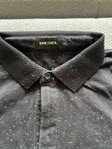 Diesel Men's Speckled Polo Shirt