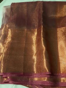 Light Weight Copper silk Saree