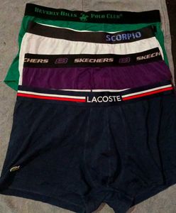 Men's Designer Boxer Briefs (4-Pack)