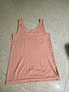 Peach V-Neck Tank Top