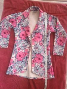 Floral Print Blazers