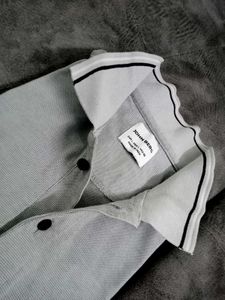 John Berg Grey Polo Shirt