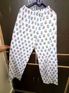 Floral Print Cotton Night Suit Set