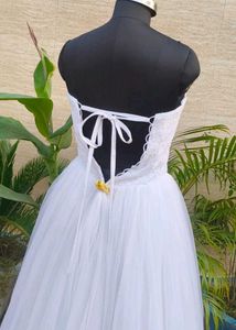 Elegant White Bridal Lehenga