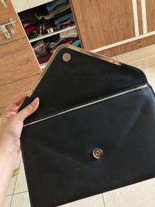 Chic Black Clutch Bag