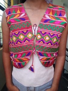 Vibrant Embroidered Ethnic Jacket