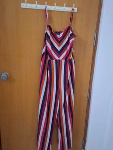 Striped Jumpsuit