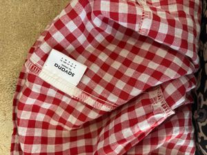 Chic Red Gingham Sleeveless Top