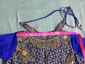Blue Ethnic Gown