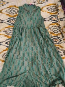 Beautiful Ethnic Green Kurta