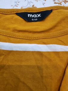 Mustard Colour Tshirt