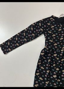 Cute Floral Print Baby Dress