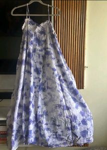 ⁠♡ Soft girl aesthetic tie dye dress for Summers ♡