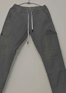 grey cargo Pants