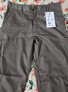 Grey Casual Pants