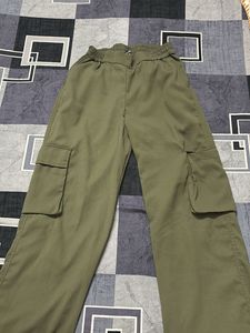 Olive Green Cargo Pants