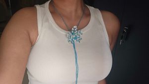 Flower Beaded Necklace