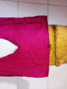 Pink Leggings with kurti