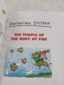 Geronimo Stilton The Temple Of Th Ruby O Fire
