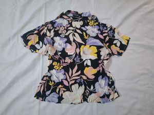 Vero Moda Floral Short Sleeve y2k Shirt