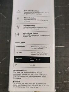 Minimalist Salicylic Acid + LHA Cleanser