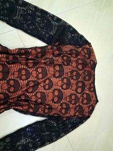skull punk top