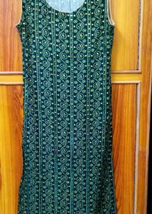 Elegant Emerald Green  only kurta not set